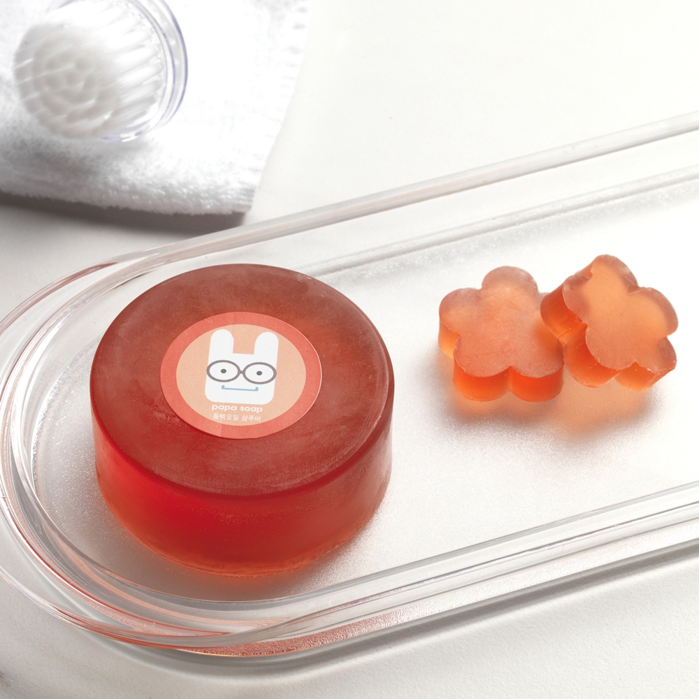 아빠비누 동백 샴푸바 100g - 상세 이미지 4