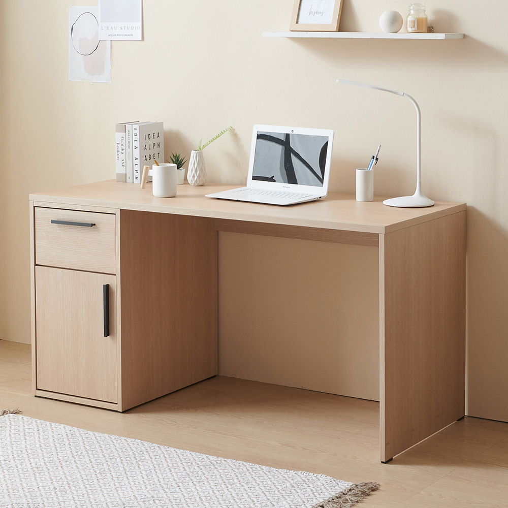 스코나 세이든 1400 USB 스마트 책상 세트(서랍포함)