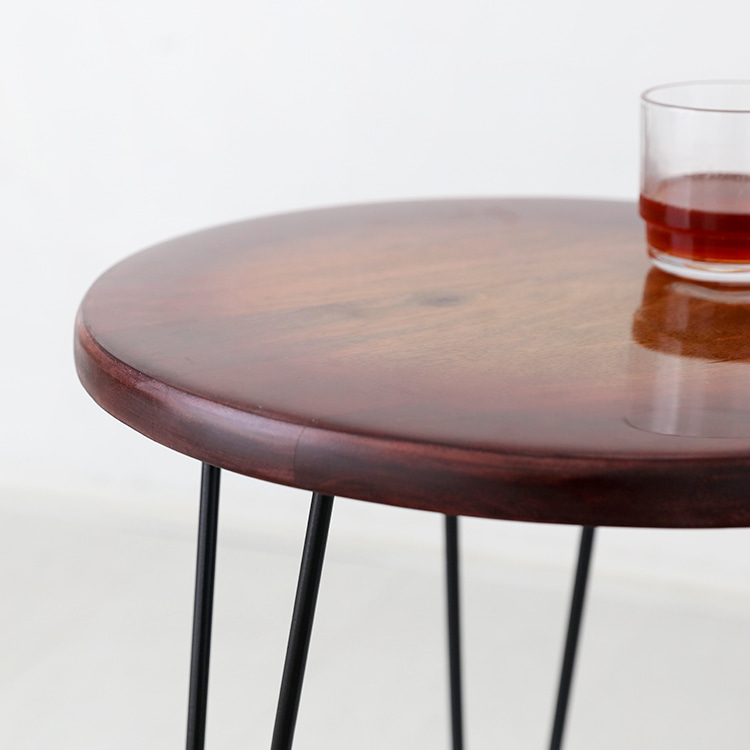 소파 높은 원목 사이드테이블 침대 거실 쇼파 협탁 미니 간이 보조 테이블