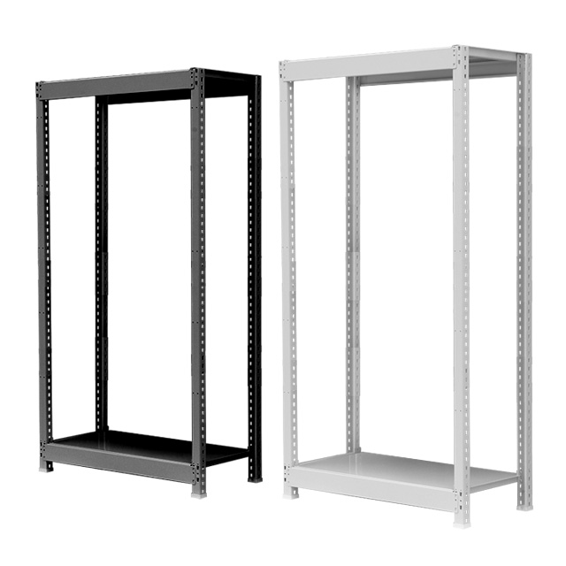 무볼트경량랙 조립식앵글 렉 철제선반 베란다선반장 창고 고릴라랙 900x300x900 2단 - 상품 이미지
