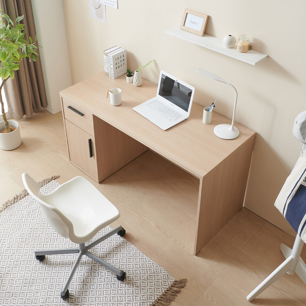 스코나 세이든 1400 USB 스마트 책상 세트(서랍포함)