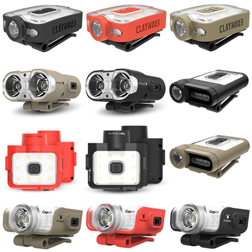 크레모아 모자랜턴 캡온 헤드랜턴 캡라이트 낚시 백패킹 자전거 등산 작업용 40B LED