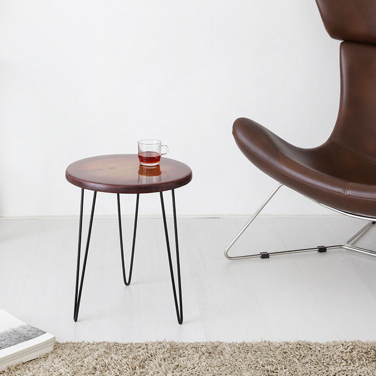 소파 높은 원목 사이드테이블 침대 거실 쇼파 협탁 미니 간이 보조 테이블