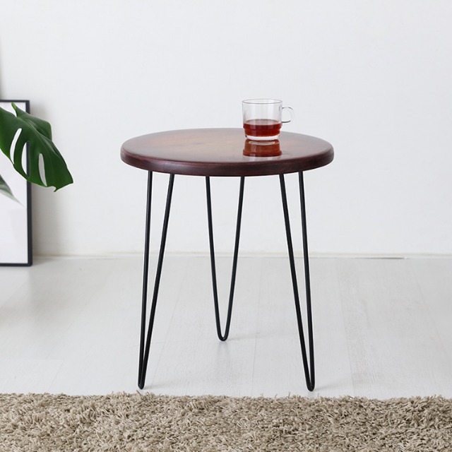 소파 높은 원목 사이드테이블 침대 거실 쇼파 협탁 미니 간이 보조 테이블