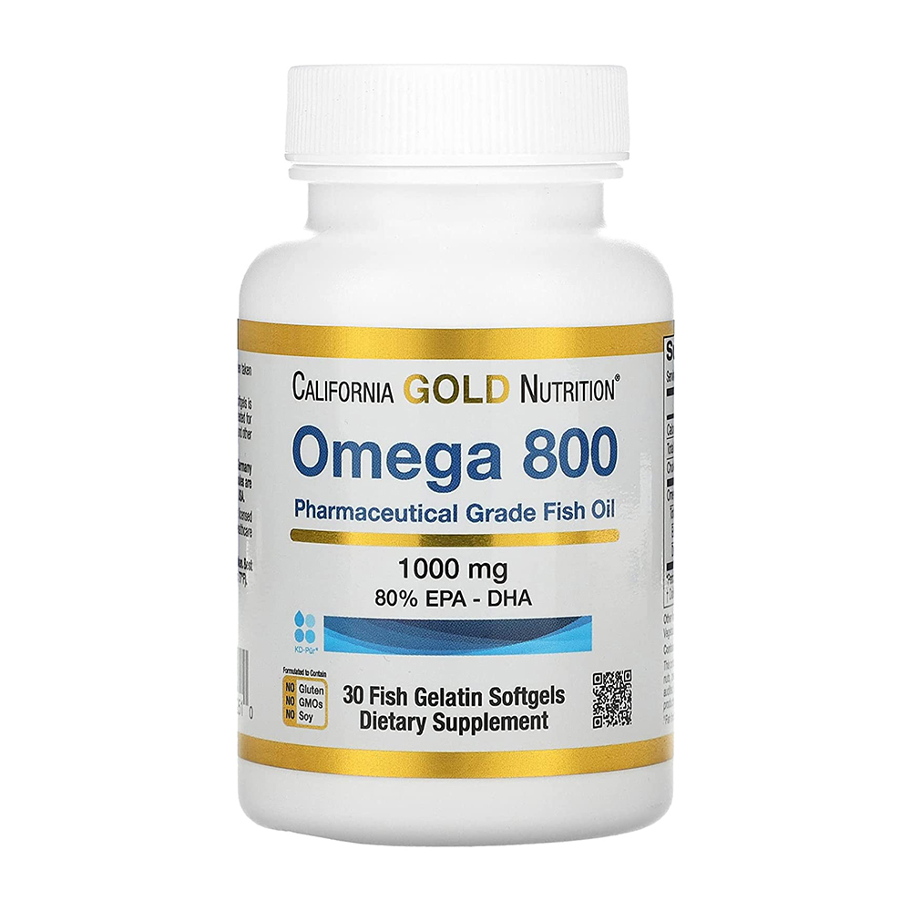캘리포니아골드뉴트리션 CGN 오메가800 rtg 오메가3 1000mg 30정 - 상품 이미지