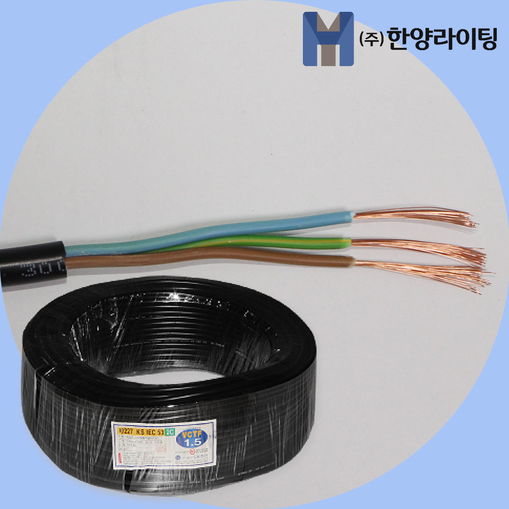 국산 전선 전기선 HIV 1.5SQ 1타(1롤) - 상세 이미지 5