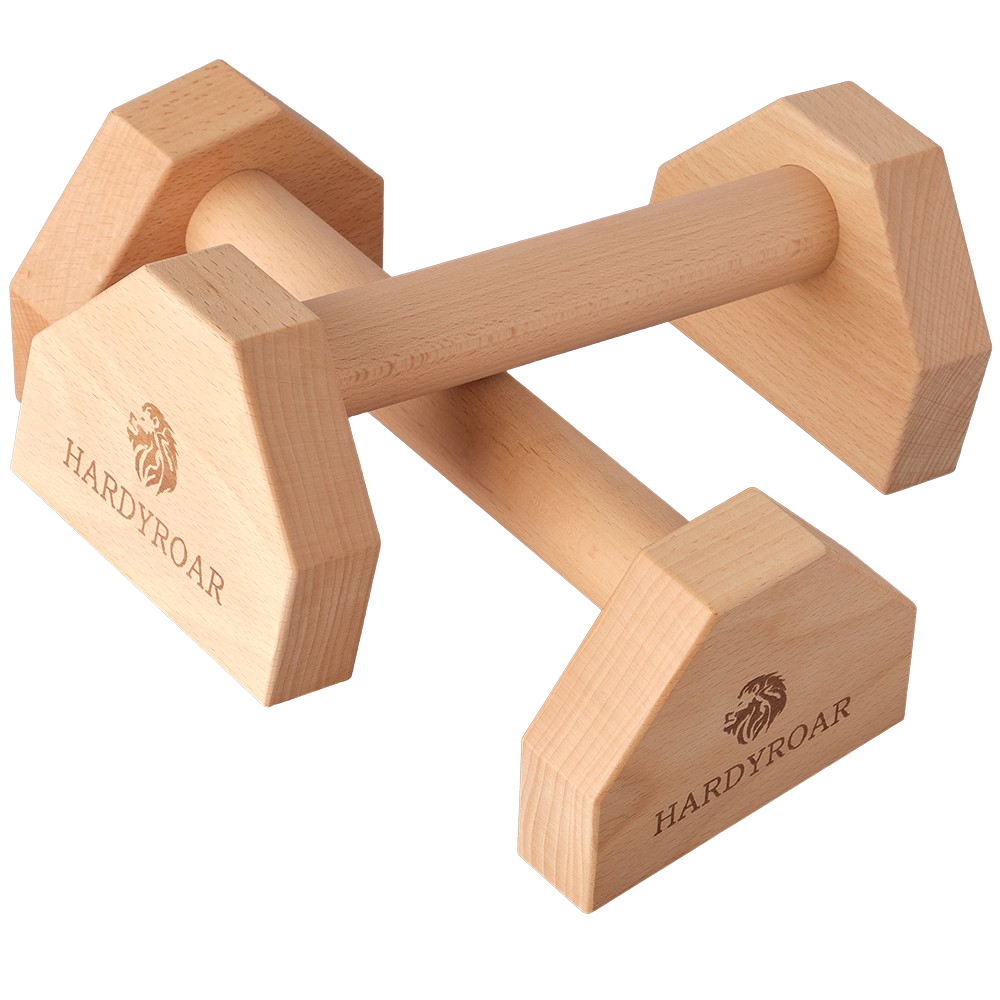 하디로어 플란체바 푸시업바 패럴렛바 우드 팔굽혀펴기기구 30cm