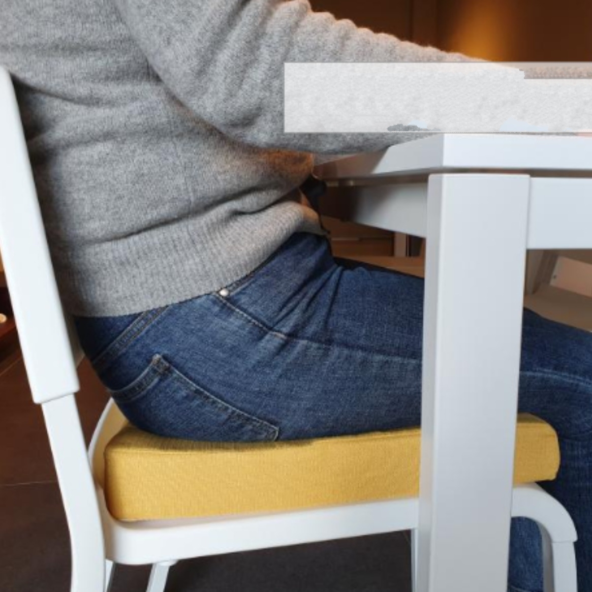 높은 컴퓨터의자 방석 어린이 키높이 방석 운전방석 5cm - 상품 이미지