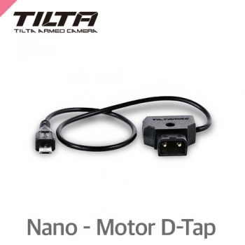 TILTA 틸타 WLC-T04-PC-PTAP /P-TAP to Micro USB Motor Power Cable/뉴클리어스 나노 모터용 D-Tap