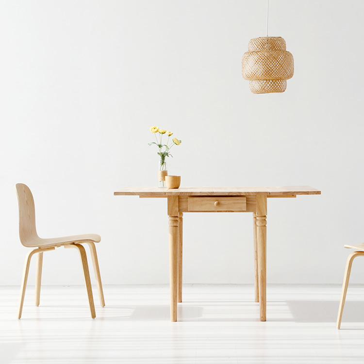 THILSKA 접이식 테이블 고무나무 1175mm, 9134.1304