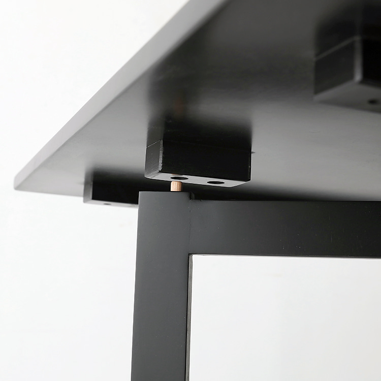 MOOKJIK 접이식원목테이블 블랙 5772.4381