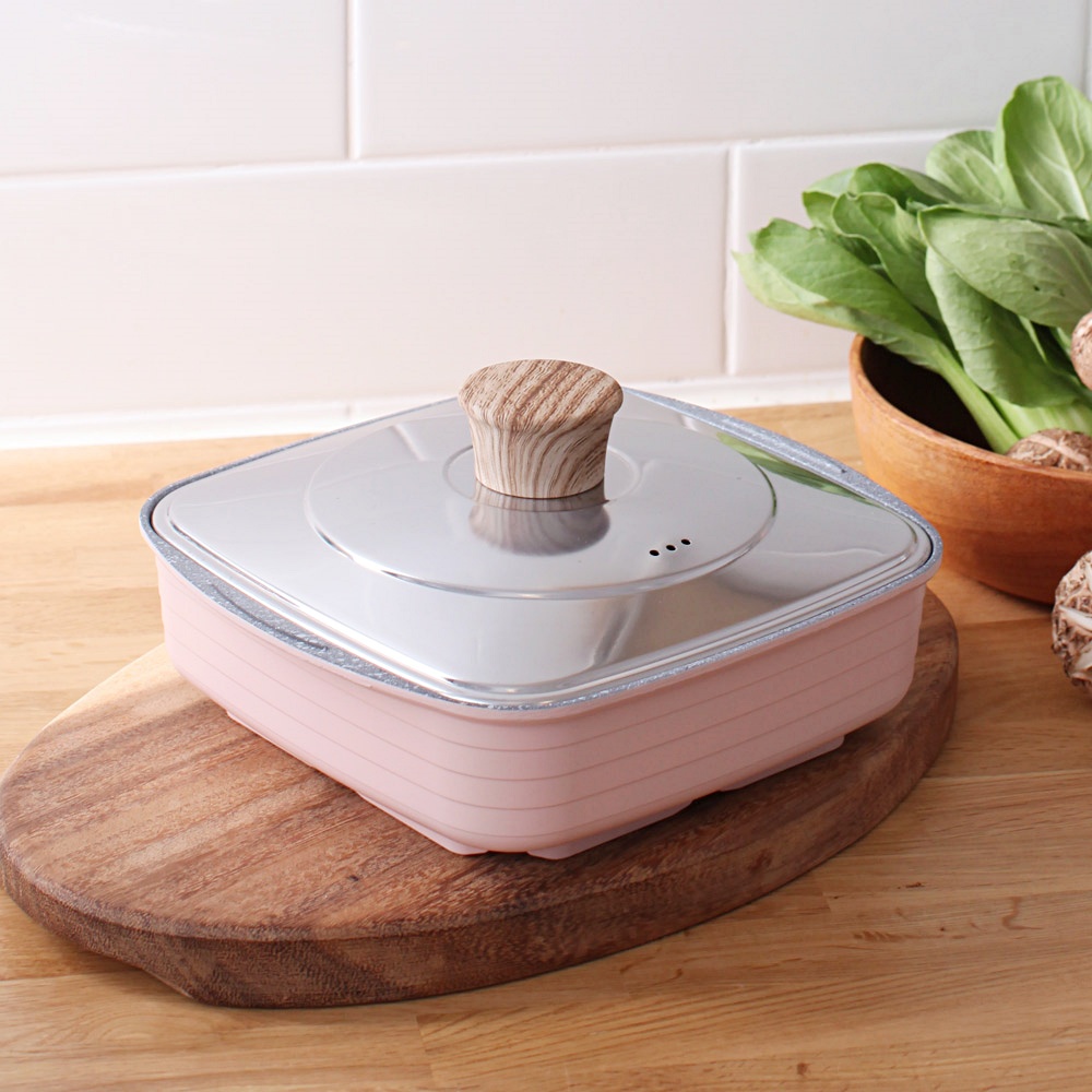 고화력 가스버너 슬림 캠핑버너 화력좋은 휴대용 브루스타 내연식 썬터치 핑크블로썸