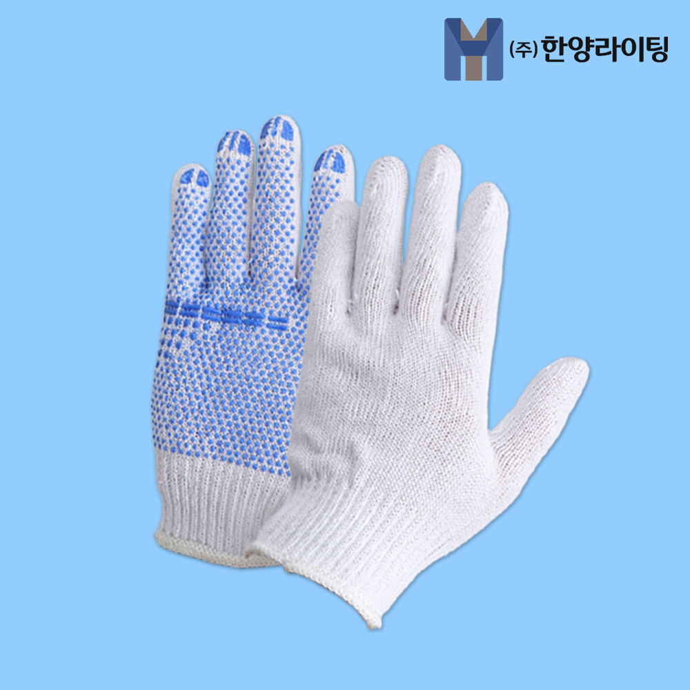 장갑 작업용 면장갑 면목장갑 40G 흑띠 - 상세 이미지 3