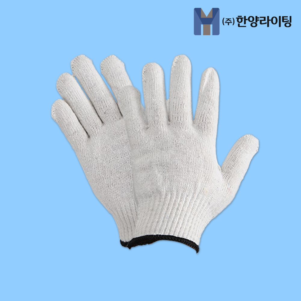 장갑 작업용 면장갑 면목장갑 40G 흑띠