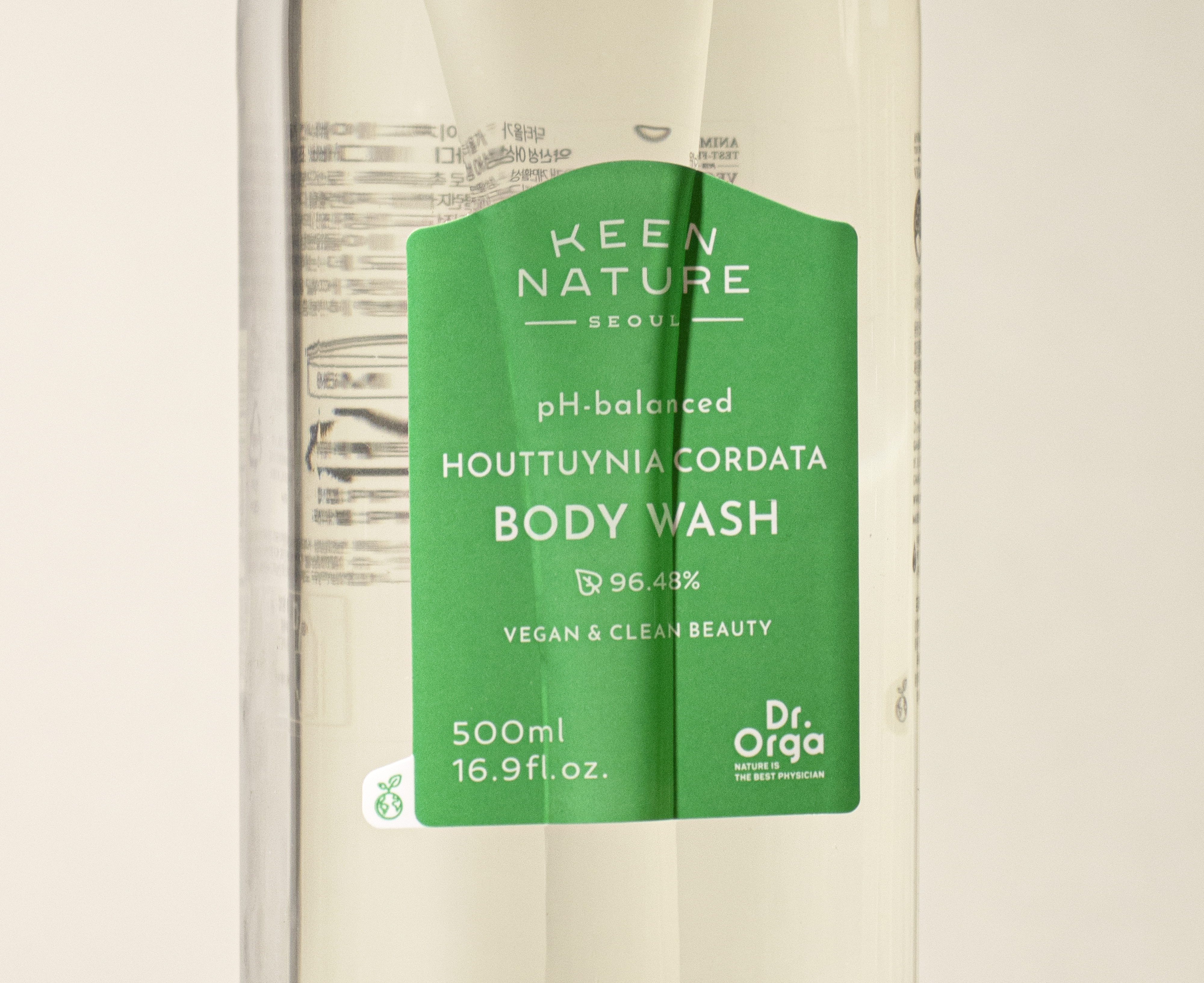 닥터올가 약산성 어성초 등드름 바디워시 500ml 이미지 2