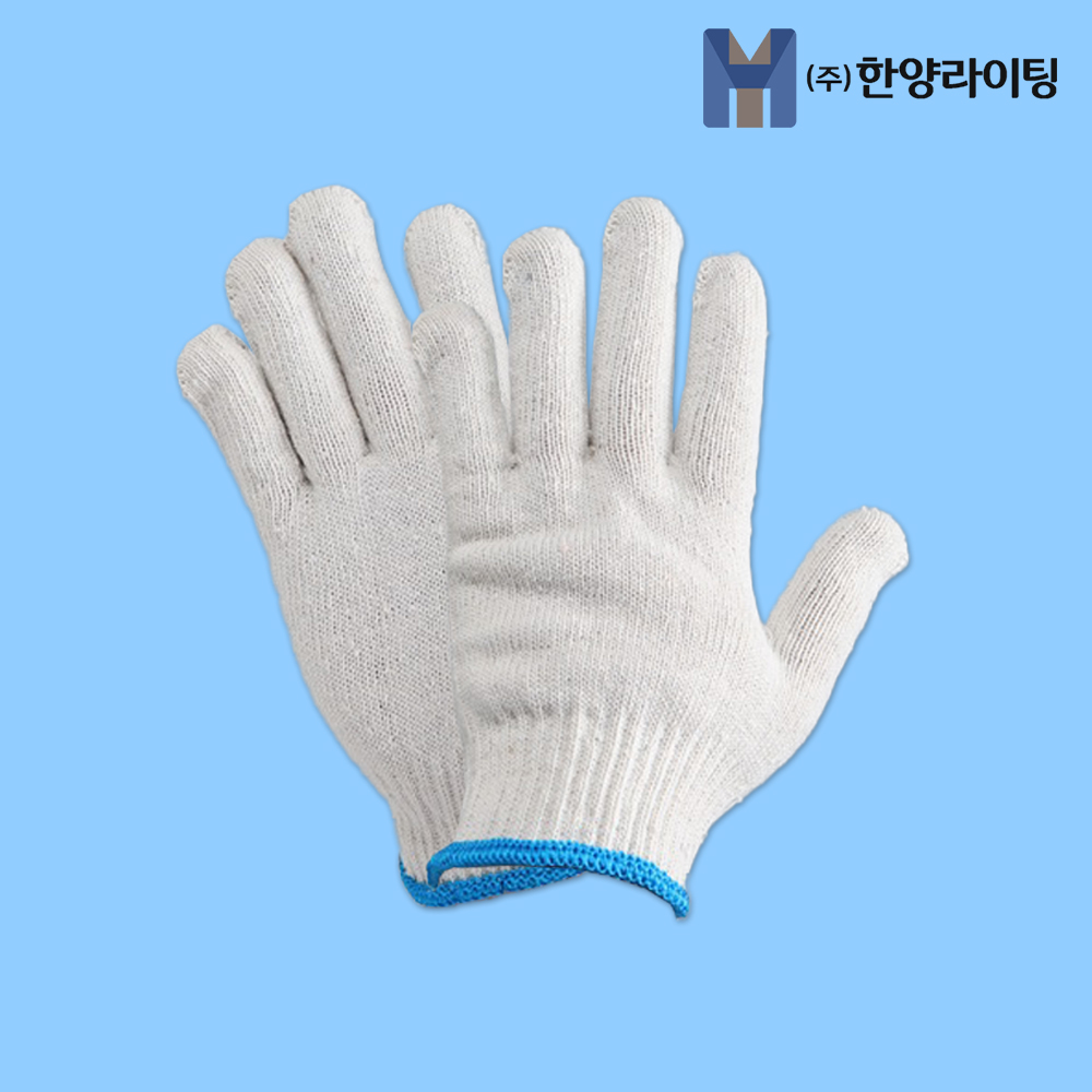 장갑 작업용 면장갑 면목장갑 40G 흑띠 이미지 7