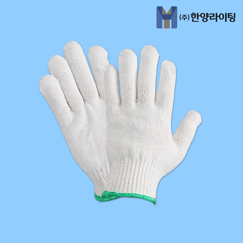 장갑 작업용 면장갑 면목장갑 40G 흑띠 이미지 8