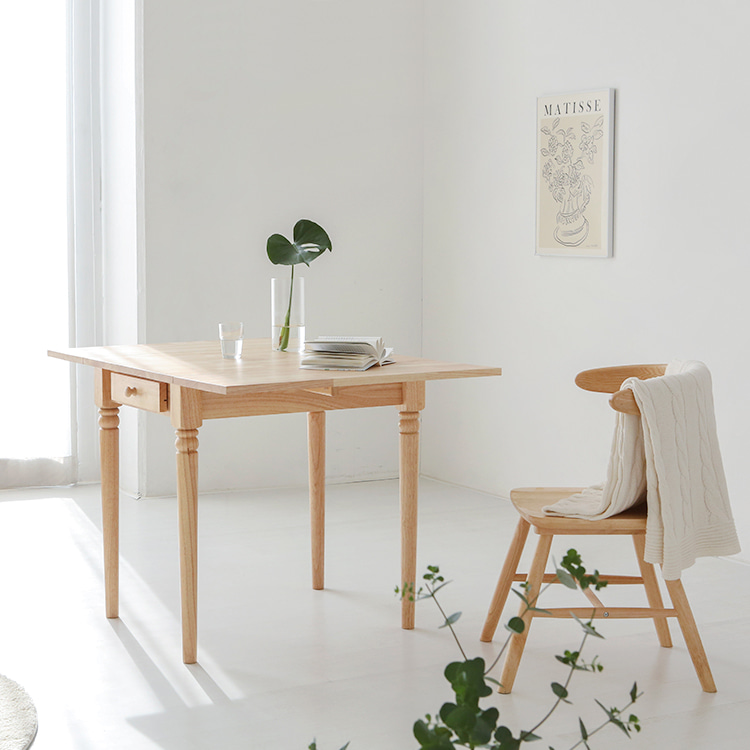 THILSKA 접이식 테이블 고무나무 1175mm, 9134.1304