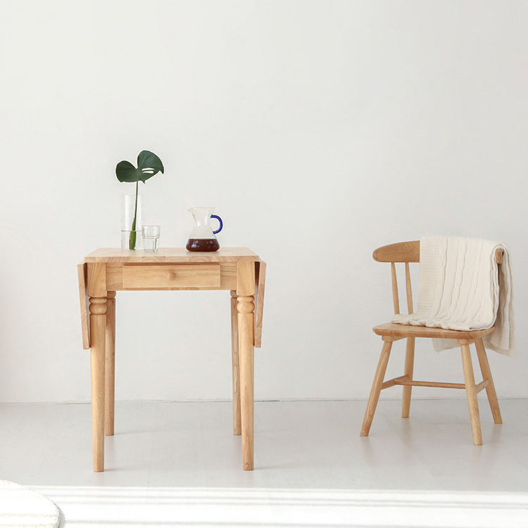 THILSKA 접이식 테이블 고무나무 1175mm, 9134.1304