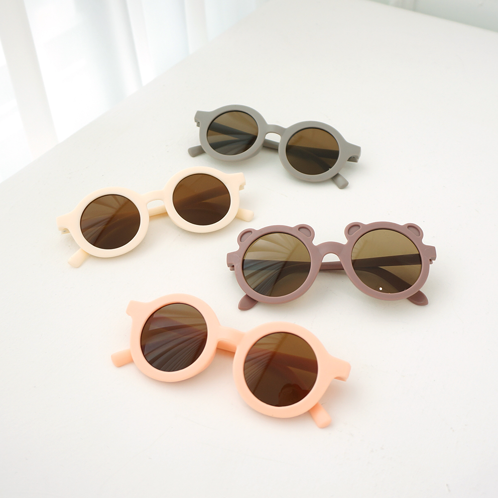 키저스 곰돌이 동글이 유아 선글라스 케이스 5종 세트 아기 키즈 어린이 선물