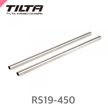 TILTA 틸타 RS19-450 Stainless /19mm규격로드/스테인레스/45cm길이/2개1세트