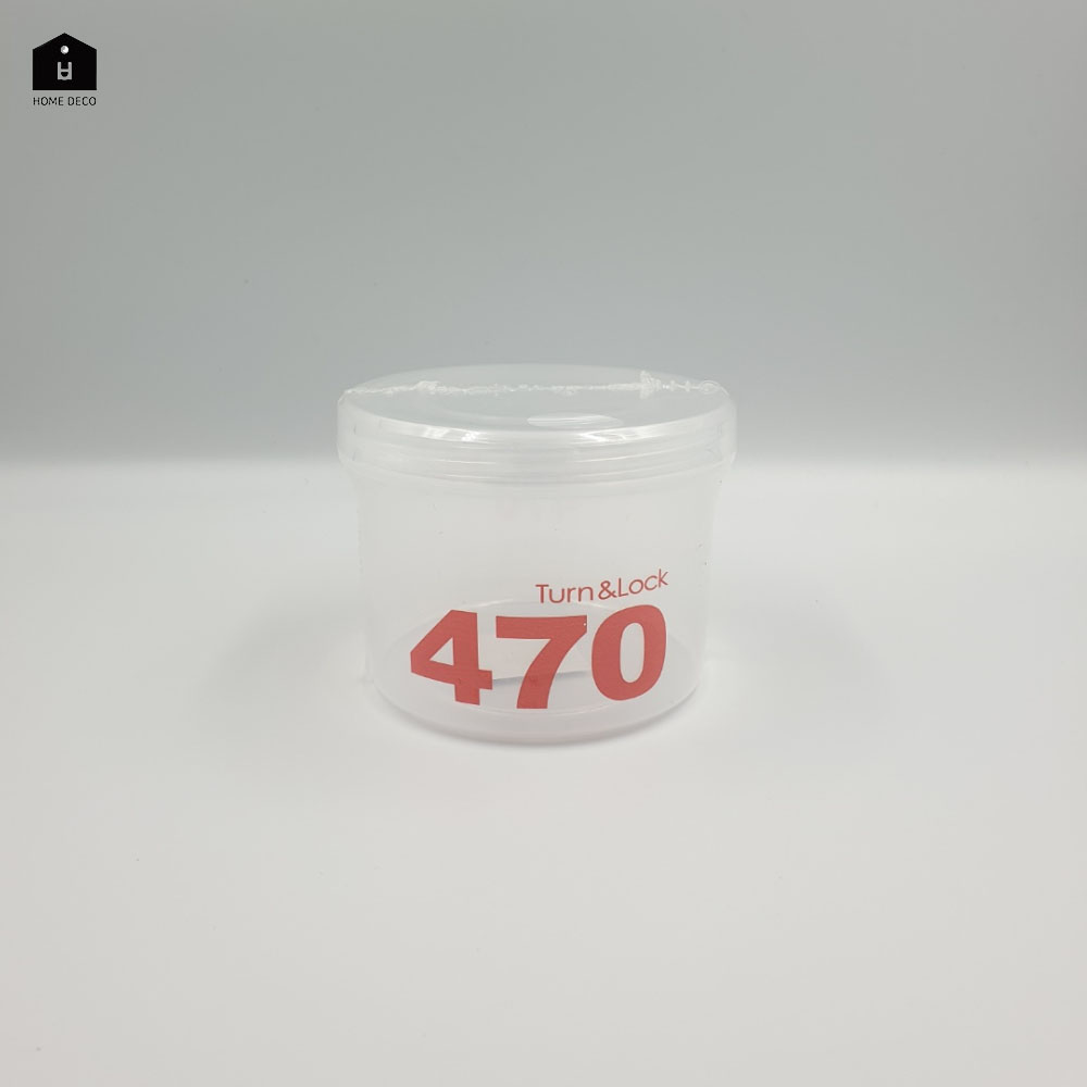 투명 그릭 요거트통 원형 소분용기 원통 턴앤락 1호 125ml - 상세 이미지 4