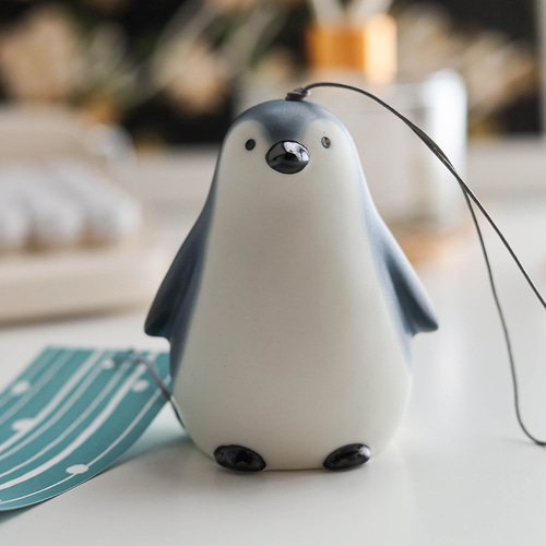 청량한 소리 도자기 동물 후우링 북극곰 펭귄 도자기 풍경