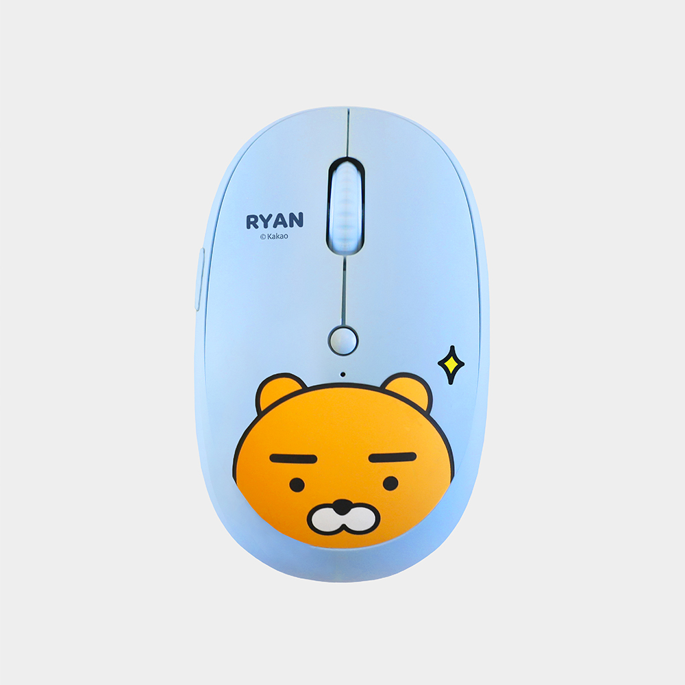 카카오프렌즈 춘식이 멀티페어링 블루투스 충전식 무선 마우스 KFM100C - 상세 이미지 2