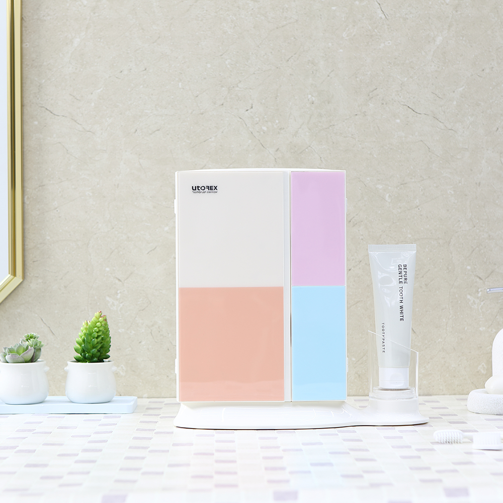 유토렉스 멀티컬렉션 4색도어 칫솔살균기 UTC-91UVI 단품 제품 이미지