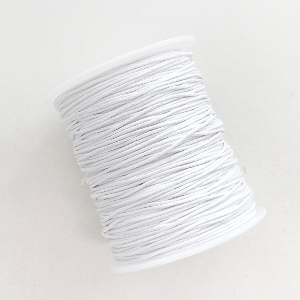 (DIY) 대용량 1mm 면끈 왁스끈 팔찌끈 매듭끈 비즈끈 (약100야드) 이미지 6