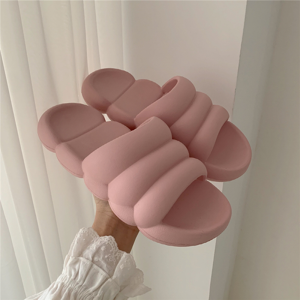 뚱카롱 구름 슬리퍼 임산부 산후조리원 병원 환자요 실내화 EVA 발망치 무소음 룸슈즈 - 상세 이미지 2