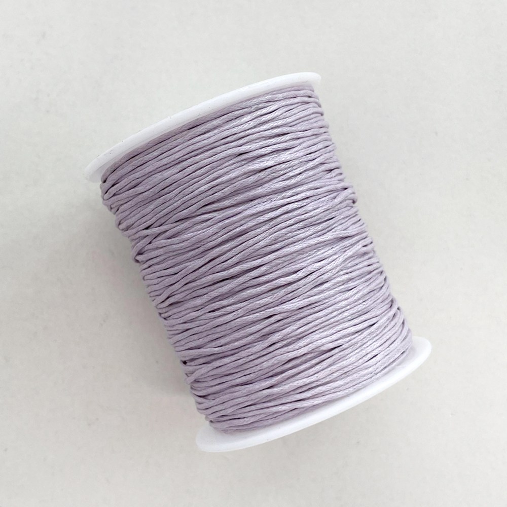 (DIY) 대용량 1mm 면끈 왁스끈 팔찌끈 매듭끈 비즈끈 (약100야드) - 상세 이미지 5