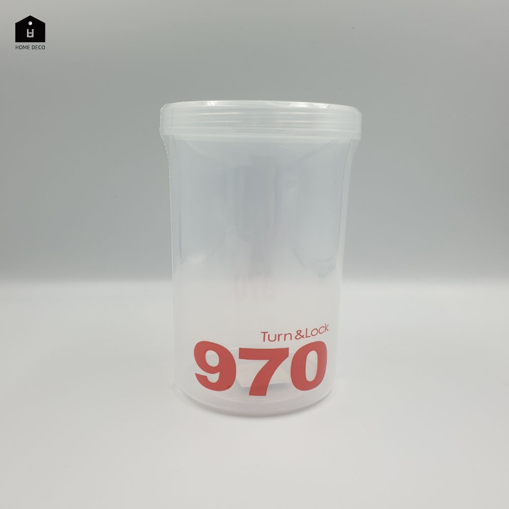 원형 플라스틱 샐러드 밀프랩용기 1380ml - 상세 이미지 3