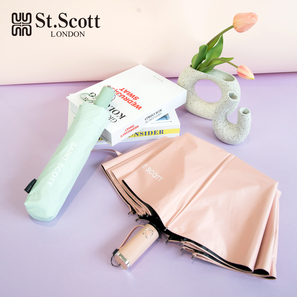 세인트스코트 우양산+장우산 기획세트 3단 엣지 암막 전자동 또는 큐피트 암막 우양산