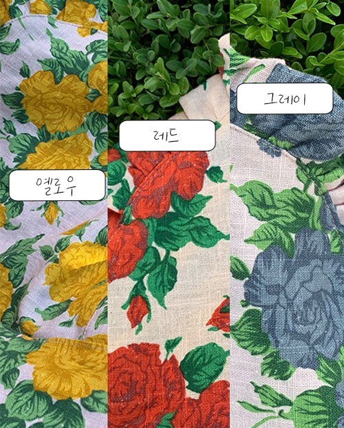 더블유패브릭 로즈 워싱처리 8수 대폭 린넨천 원단 앞치마 커튼 소품 천가게 - 상세 이미지 2
