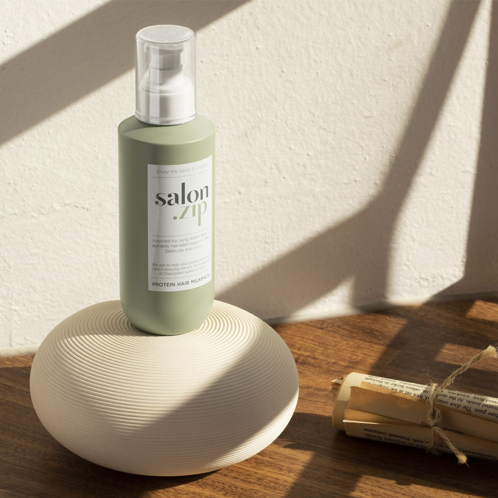 정샘물 살롱집 단백질 헤어 밀크팩 200ml 이미지 2