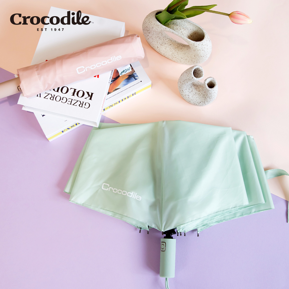 크로커다일 3단 대형 맘모스 자동 우산