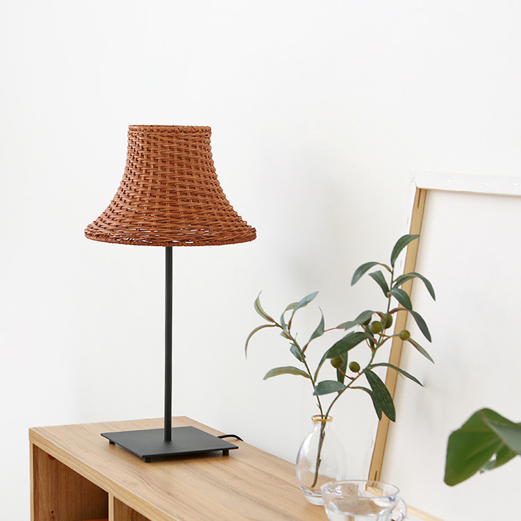 RATTAN 단스탠드 E26 KS1953T/1 2058.9929 + E26 LED 스마트전구 9W 컬러 세트 이미지 7