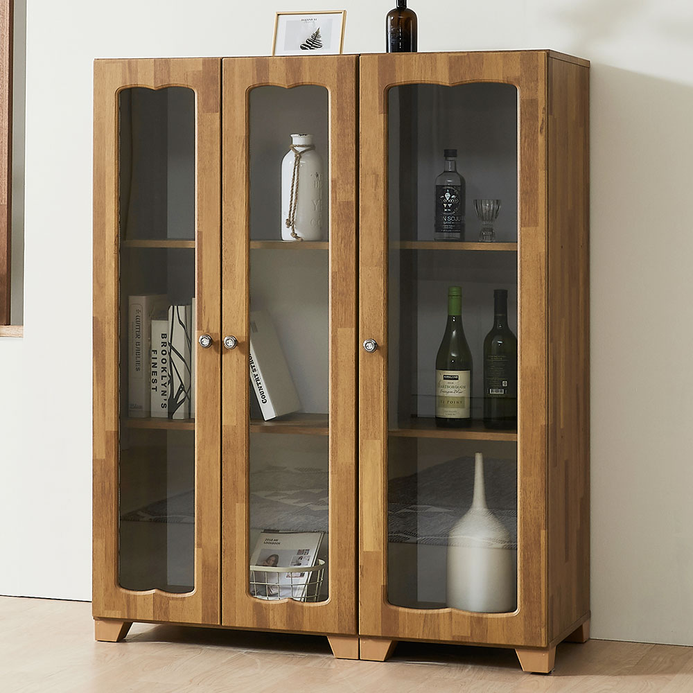 히릿 1200 장식장 유리 진열장 술 피큐어 양주 엔틱 틈새 인테리어