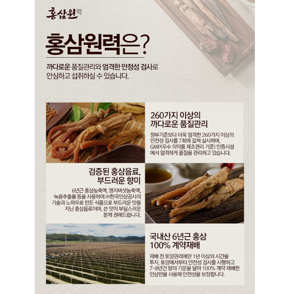 정관장 캐리어타입 홍삼원력 30포 6년근 농축액 1개월분 이미지 3
