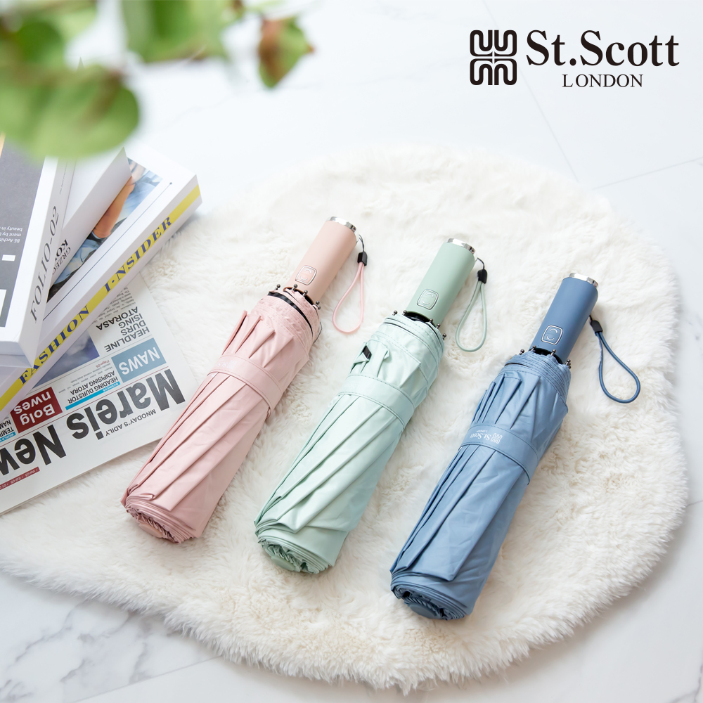 세인트스코트 우양산+장우산 기획세트 3단 엣지 암막 전자동 또는 큐피트 암막 우양산