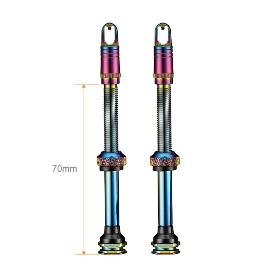 시클로베이션 튜블리스 자전거 오일슬릭 밸브 스템 40MM - 상세 이미지 4