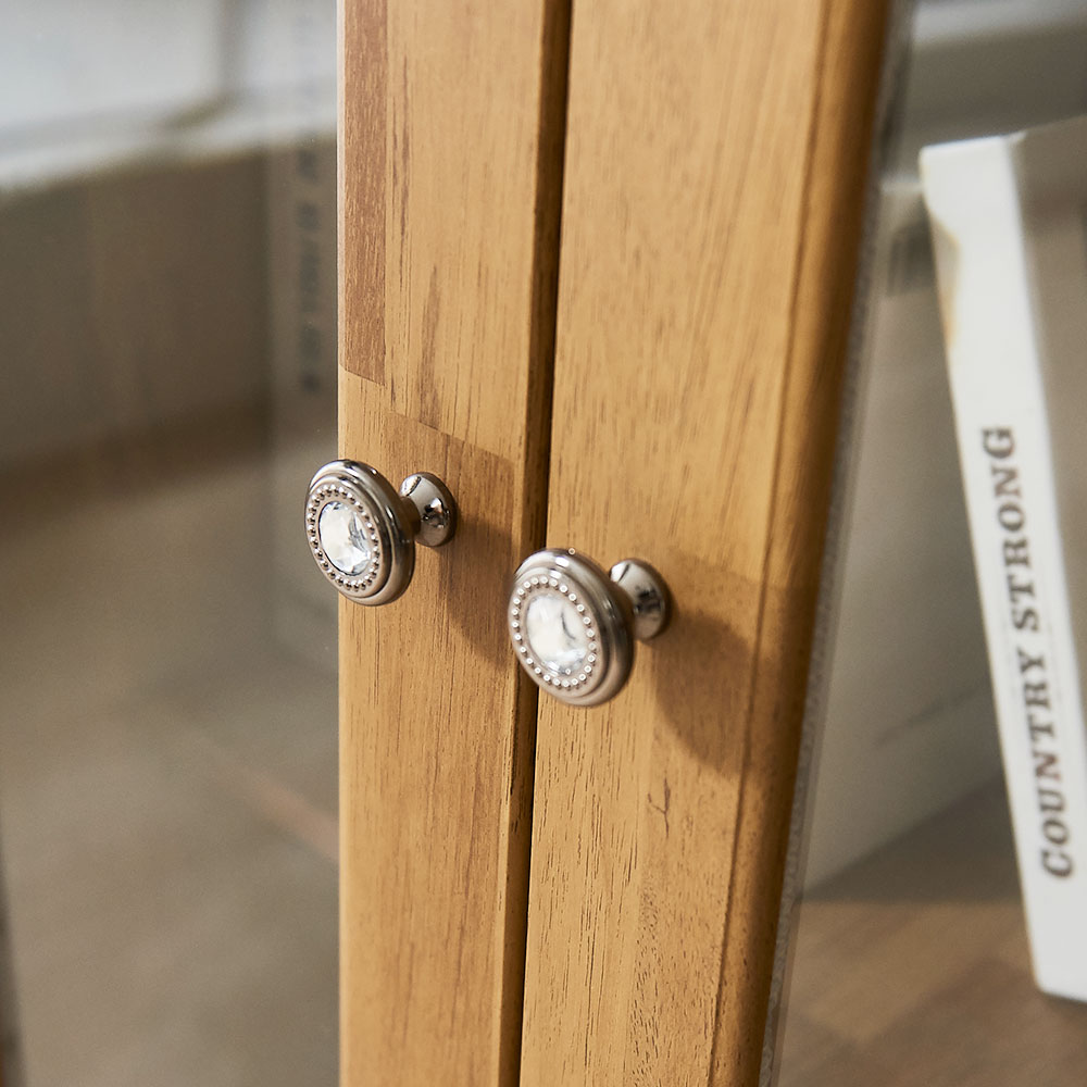 히릿 1200 장식장 유리 진열장 술 피큐어 양주 엔틱 틈새 인테리어