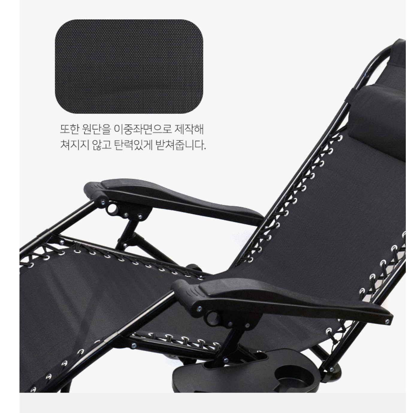 푹신한 접이식 의자 영화 감독 의자 접이용 접히는 기대는 의자 - 상세 이미지 3