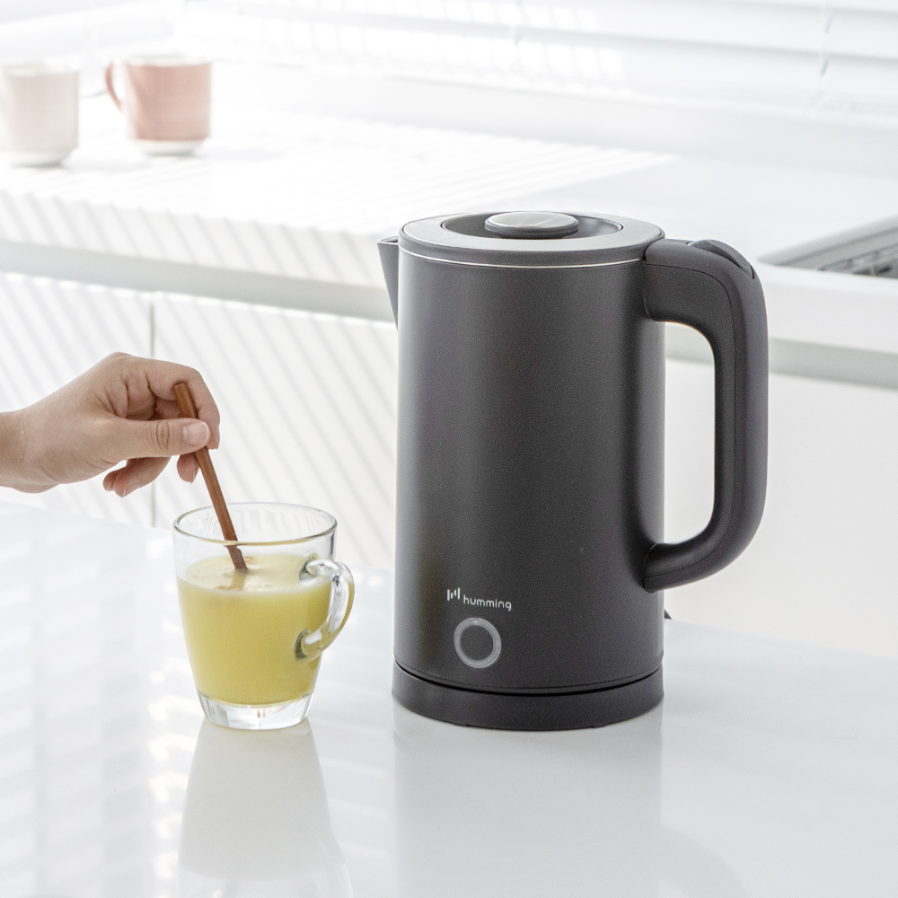 허밍 HMK-2203DG 통주물형 무선 전기포트 커피포트