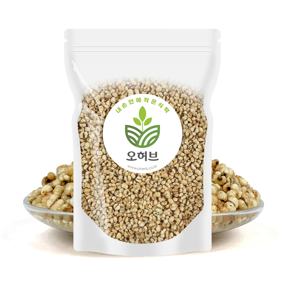 뻥튀기 율무 볶은율무 1kg - 상품 이미지