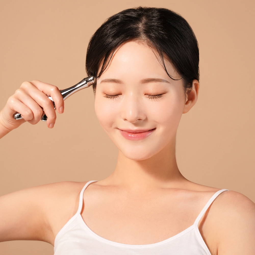 쏘플 괄사 얼굴마사지기구 페이스 붓기 승모근 전용케이스 네오디움 마사지도구 - 상세 이미지 3