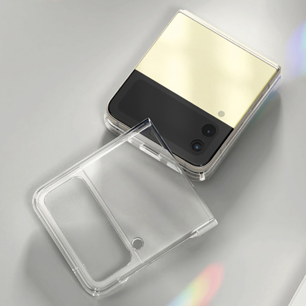 갤럭시Z플립4 투명케이스 변색없는 지플립4 - 상품 이미지