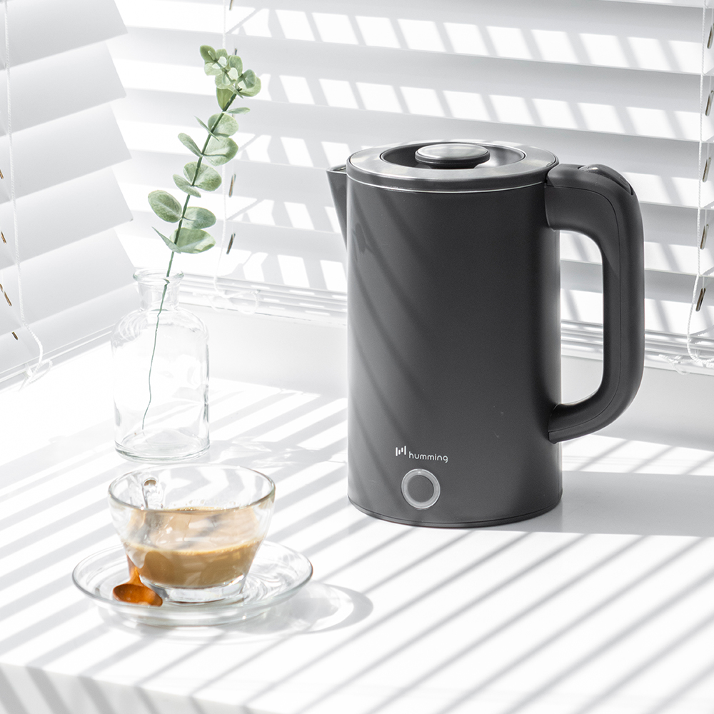 허밍 HMK-2203DG 통주물형 무선 전기포트 커피포트