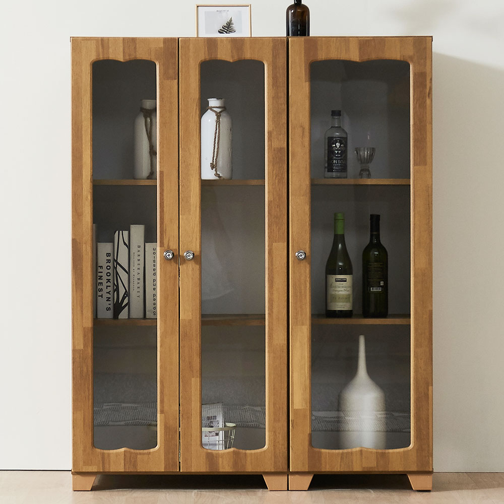 히릿 1200 장식장 유리 진열장 술 피큐어 양주 엔틱 틈새 인테리어